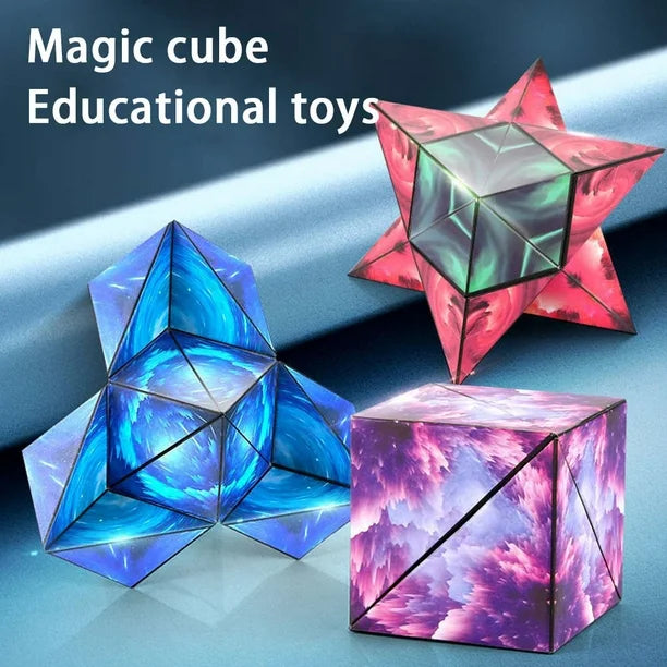 3D Shape Shifting Cube, Anti Stress Hand Flip Puzzle, Triple Dimensional Geometric Cube, Magnetic Puzzle Cube Toy, Professional Speed Variety Puzzle, Mind Thinking Learning Educational Toy, Face Changeable Magnetic Magic Block 3D Shape Shifting Cube, Anti Stress Hand Flip Puzzle, Triple Dimensional Geometric Cube, Magnetic Puzzle Cube Toy, Professional Speed Variety Puzzle, Mind Thinking Learning Educational Toy, Face Changeable Magnetic Magic Block